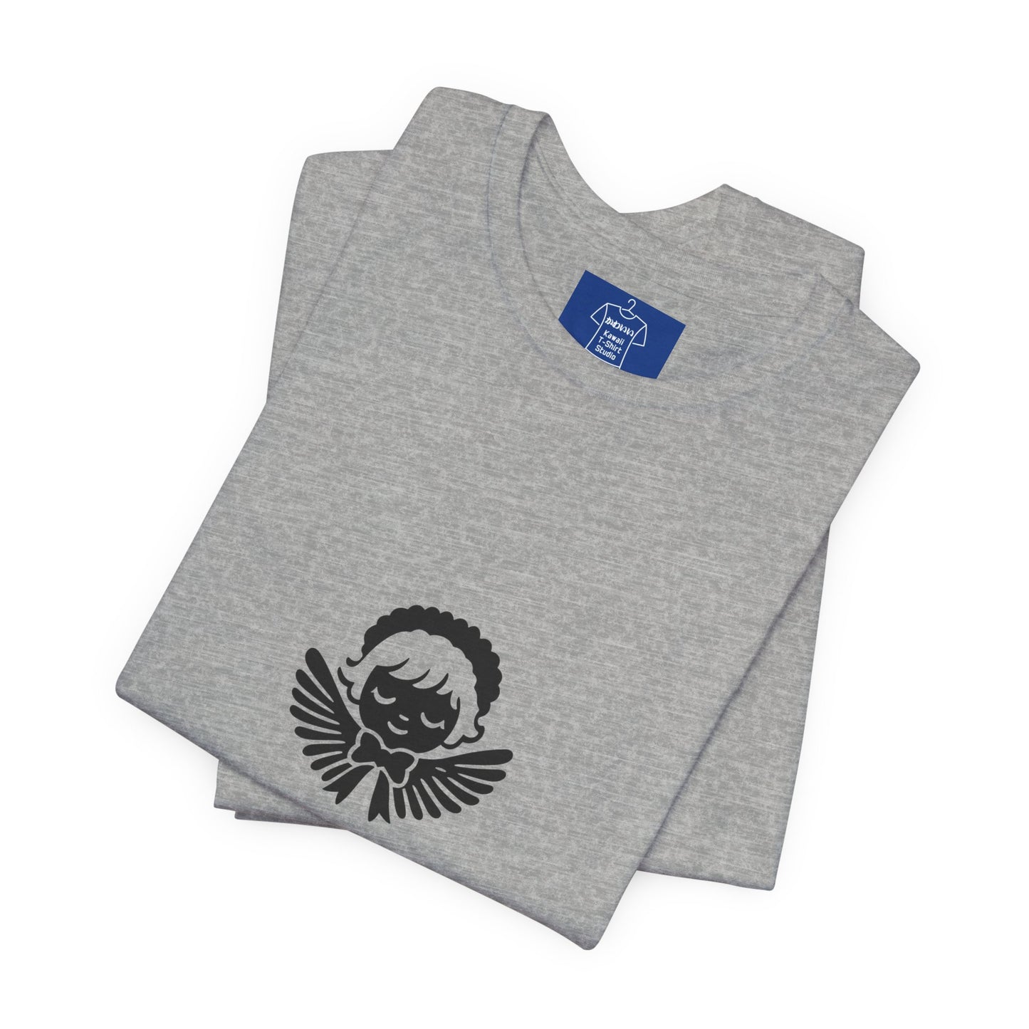 Heaven Sent Graphic T-Shirt | Minimalist Angel Shirt | Unisex Streetwear Tee | Aesthetic Faith Inspired Top | Trendy Gift for Him Her