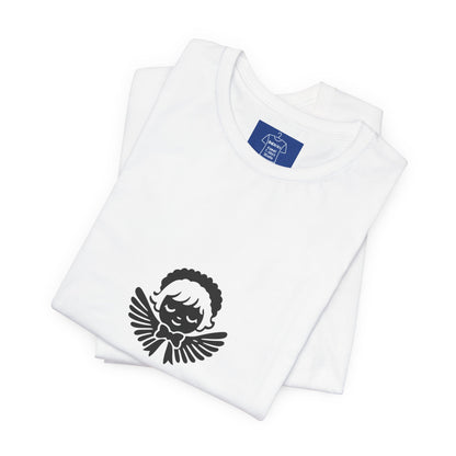 Heaven Sent Graphic T-Shirt | Minimalist Angel Shirt | Unisex Streetwear Tee | Aesthetic Faith Inspired Top | Trendy Gift for Him Her