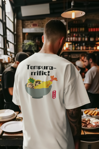 Tempura-rrific! The Ultimate Tempura Don Tee | 6 Colors | Fun Foodie Tee | Unisex 100% Cotton